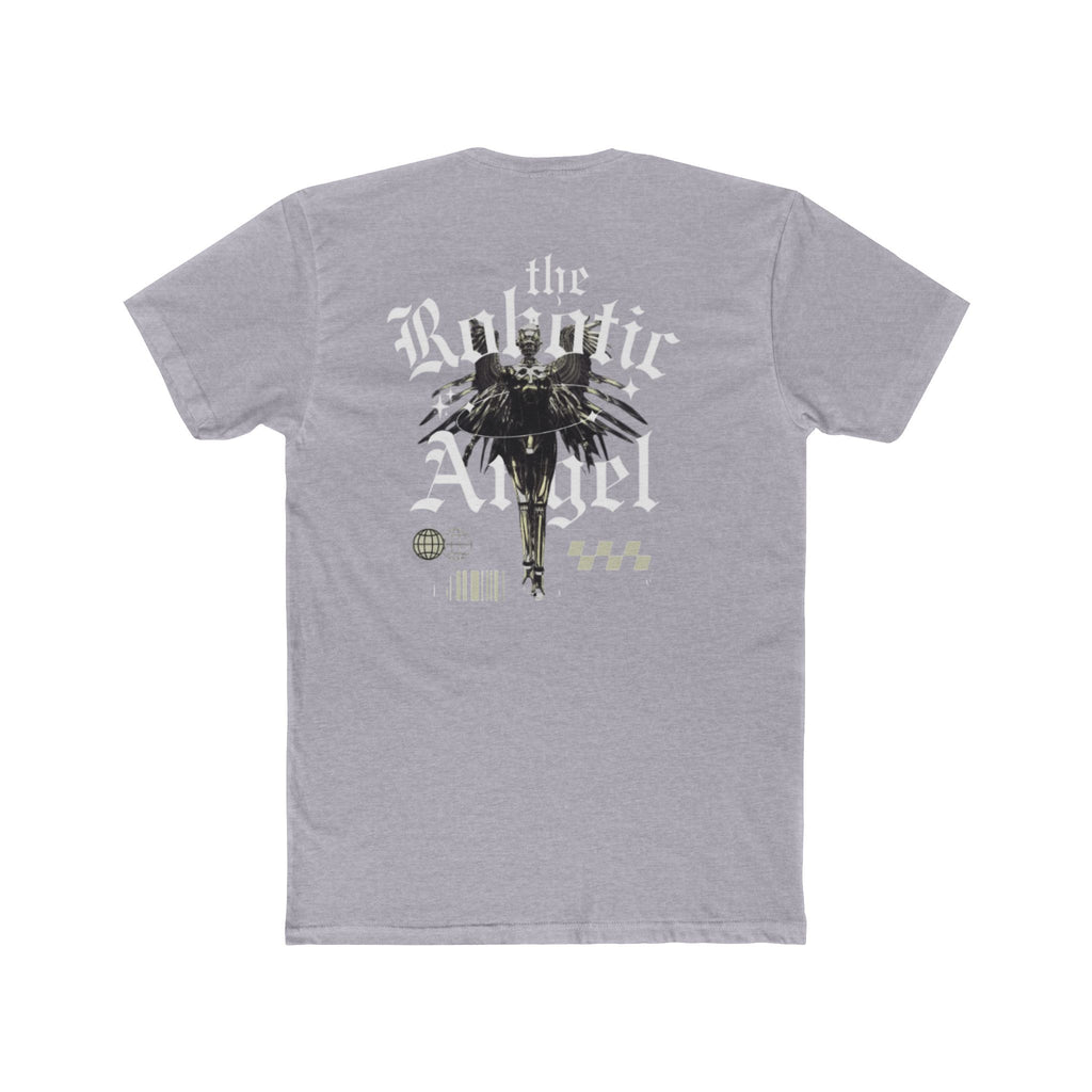Angel Back Cotton Tee - Good Fashion Unisex Crew Tee