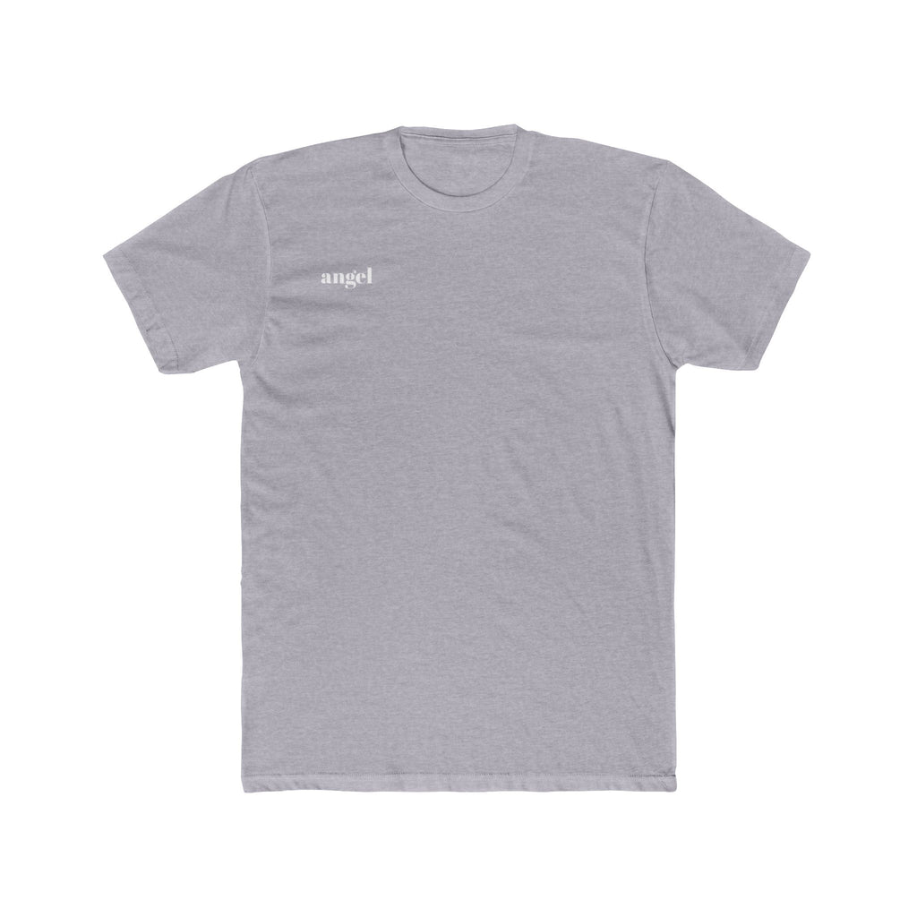 Angel Back Cotton Tee - Good Fashion Unisex Crew Tee